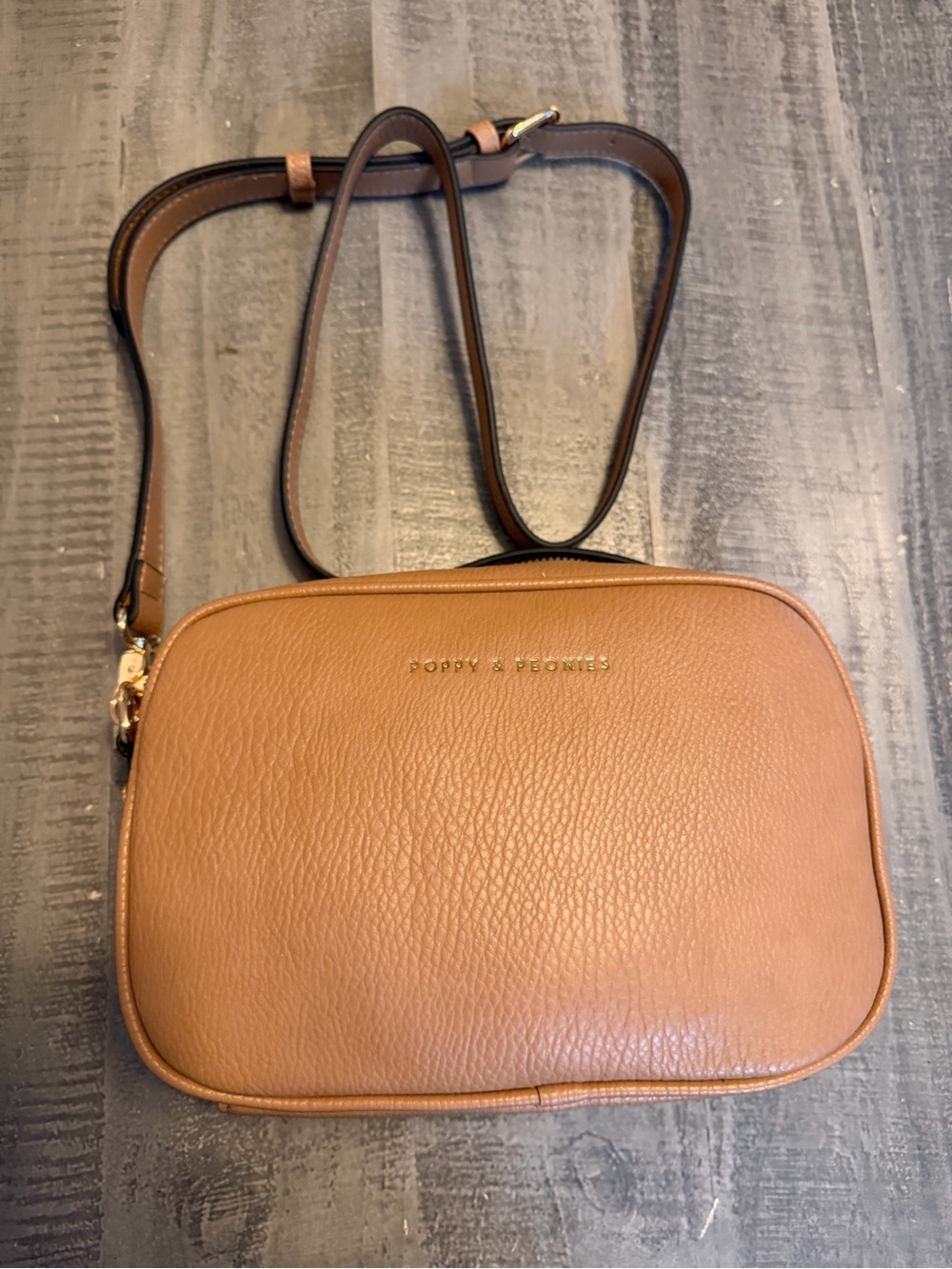 Poppy & Peonies Crossbody Bag
